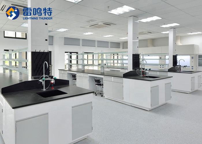 Customized Size Laboratory Counter Tops 750x850mm Laboratory Steel Workbench