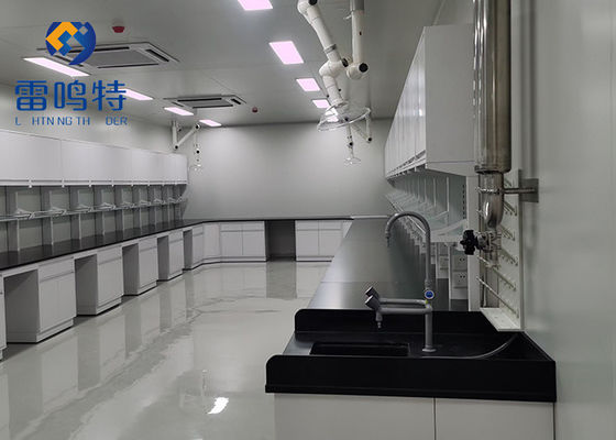 ห้องปฏิบัติการวิทยาศาสตร์ป้องกันรอยขีดข่วนสแตนเลส Workbenches ทนไฟ