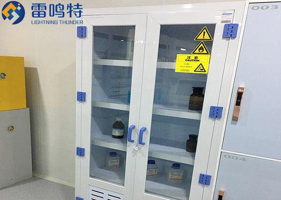 ตู้เก็บของในห้องปฏิบัติการของโรงเรียน / เฟอร์นิเจอร์ห้องปฏิบัติการของโรงพยาบาล 1.5mm